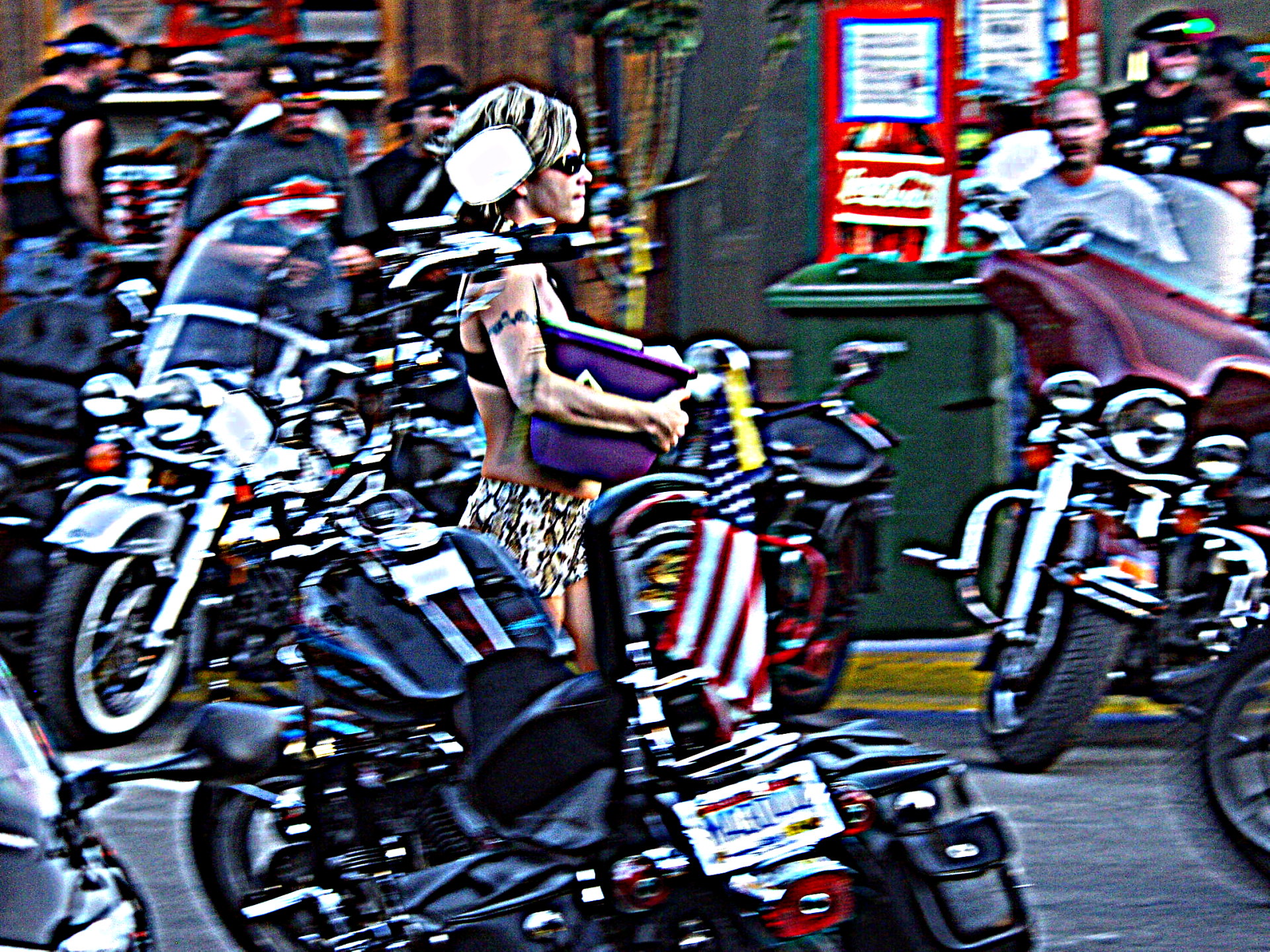 Woman Biker
